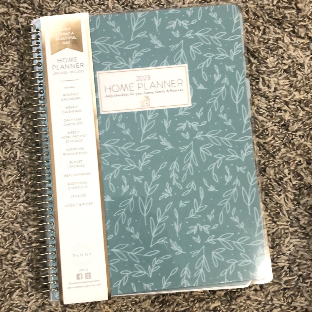 New 2023 Home Planner by Passionate Penny Pincher